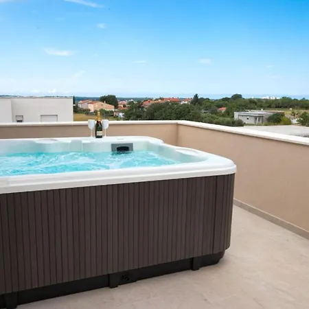Beautiful Paula With Jacuzzi In Villa
